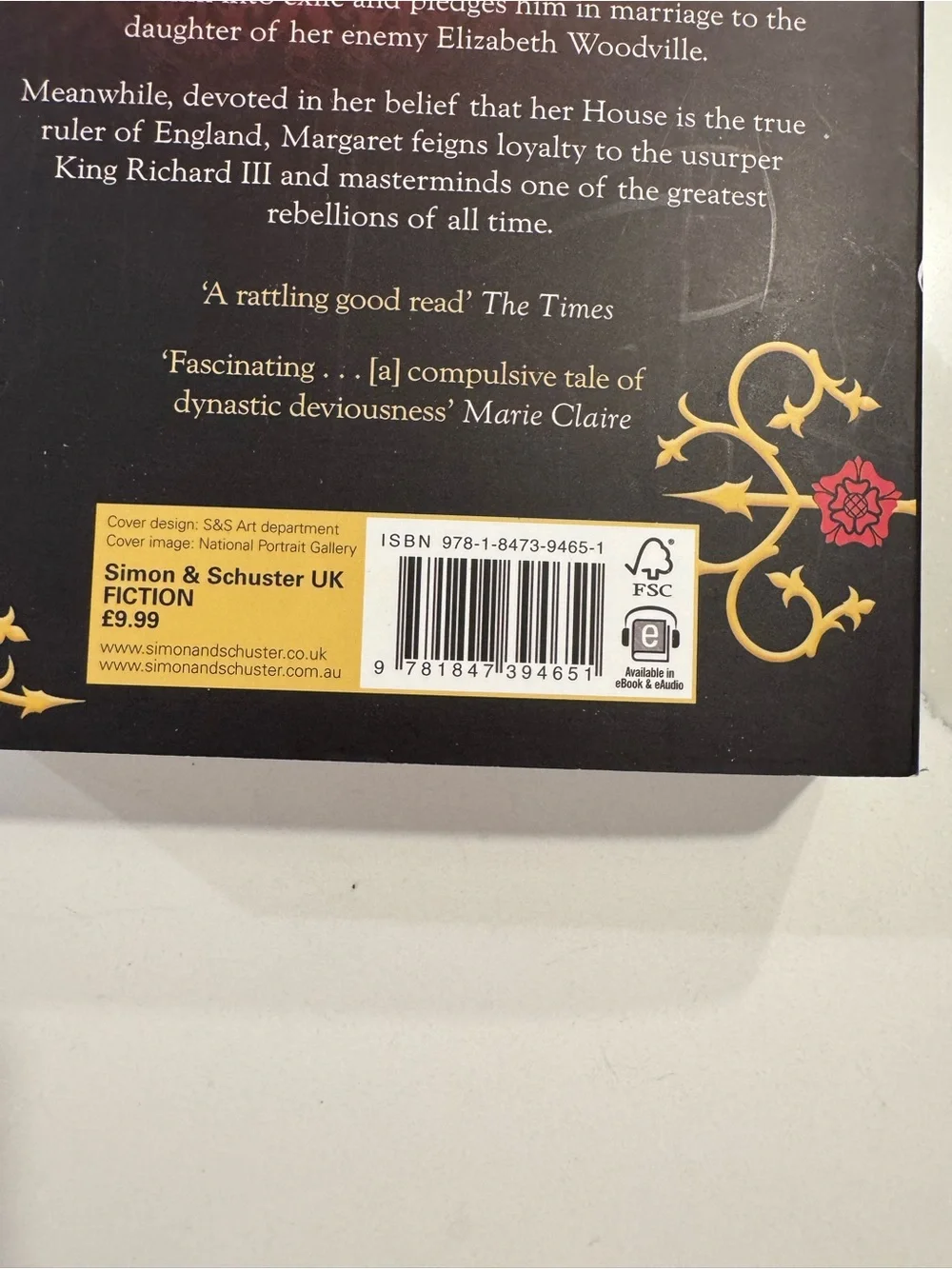 Philippa Gregory The Red Queen PB Historical Fiction Plantagenet & Tudor 2016